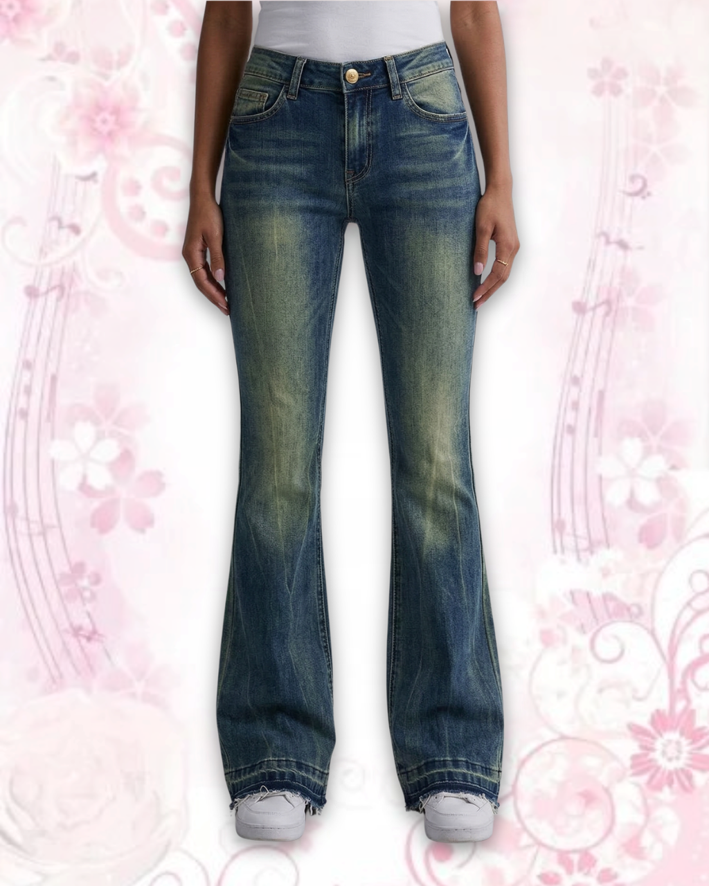 Whisper Stitch Flares