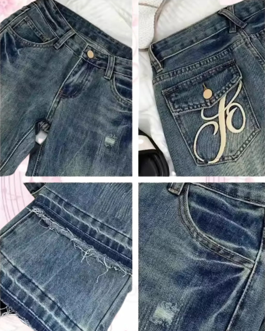 Whisper Stitch Flares