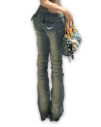 Cyber Web Bootcut Jeans