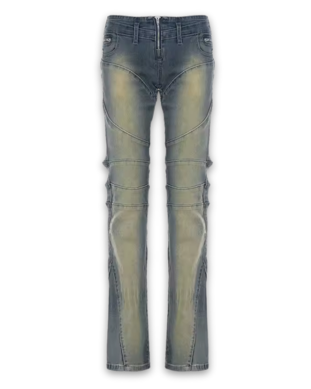 Cyber Web Bootcut Jeans