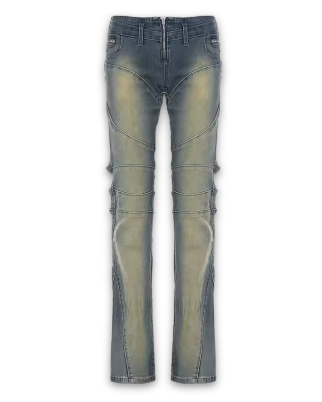 Cyber Web Bootcut Jeans