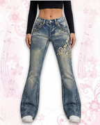 Eddy Cowgirl Flared Denim