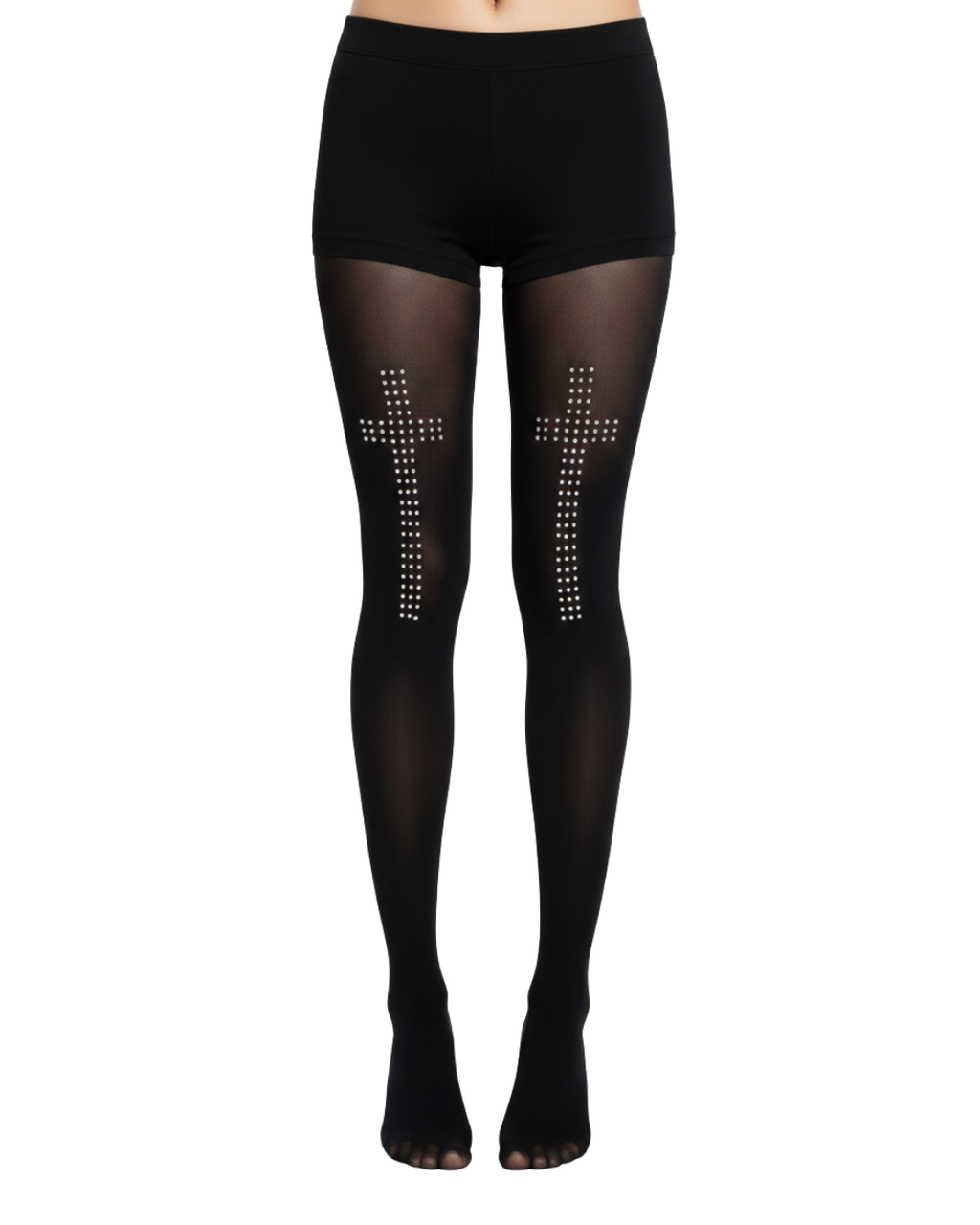 Crucifix Thigh Highs