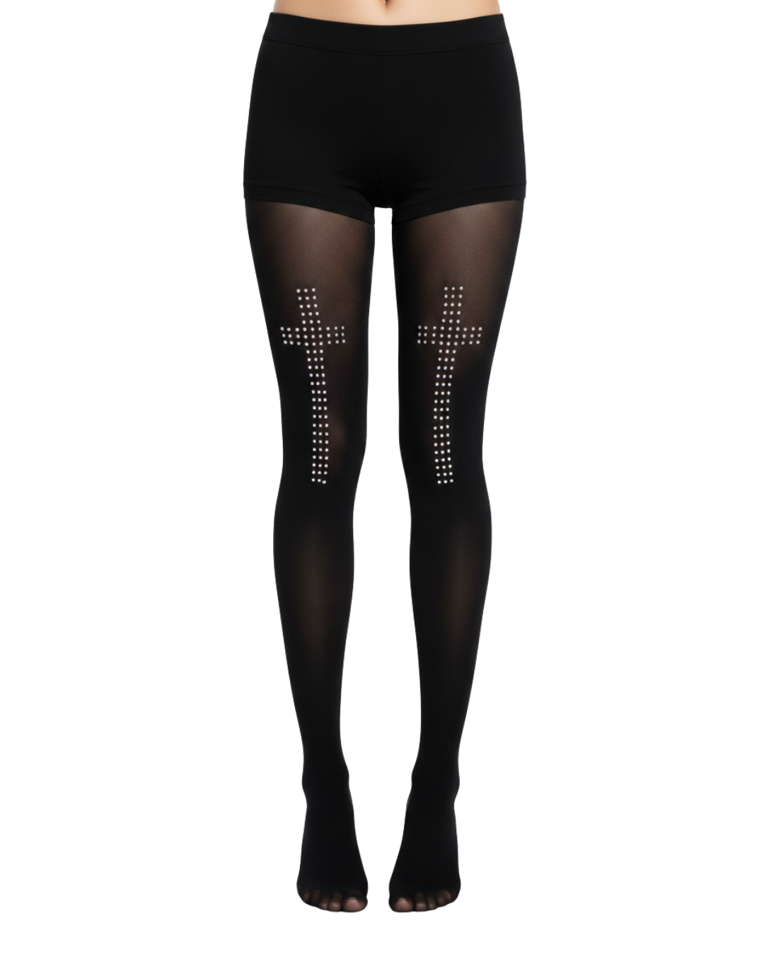 Crucifix Thigh Highs