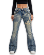 Cowgirl Flared Jeans