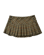 Plaid Mini Skirts