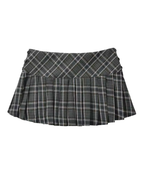Plaid Mini Skirts
