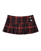 Plaid Mini Skirts